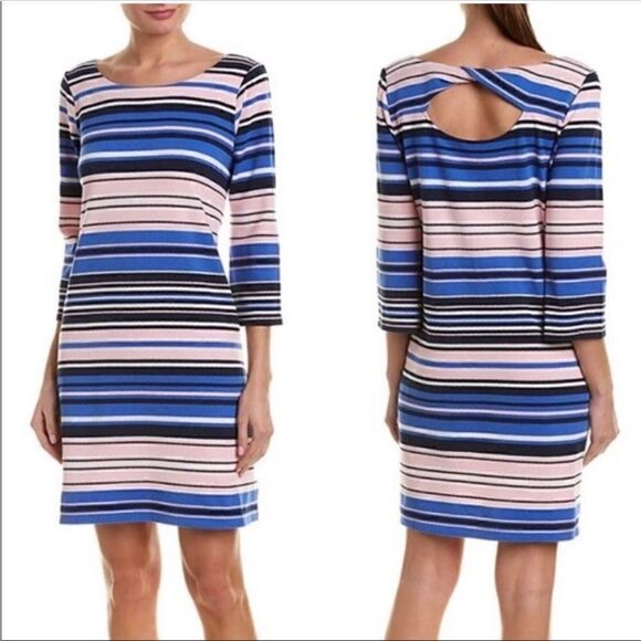 Lilly Pulitzer Bay Dress Paradise Pink Sz XXS - Picture 9 of 9